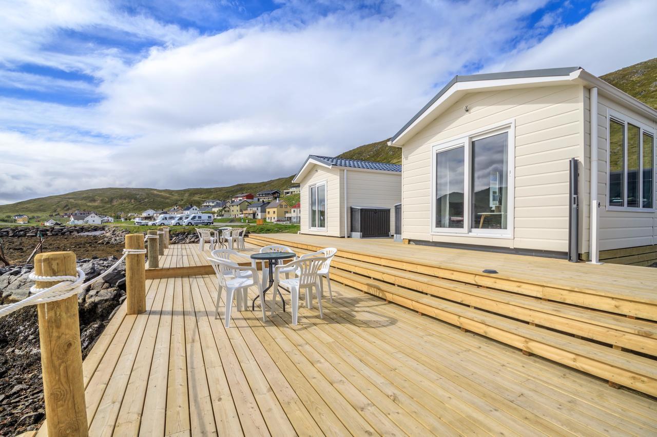 Seaside Cabin Skarsvag Villa Dış mekan fotoğraf